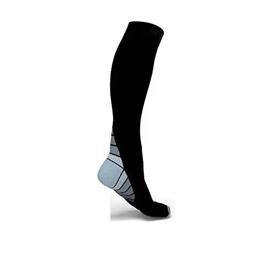 Unisex Men Professional Compression Socks Breathable Travel Activities Fit for Nurses Shin Splints Flight Travel Sports Sock – Medical Grade Compression Socks for Support Cerise Max