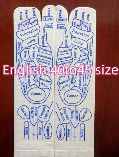 Massage Relieve Tired Feet Socks Acupressure Foot Massager Reflexology Socks Foot Point Sock Foot Point Tool Physiotherapy Sock – Medical Grade Compression Socks for Support Cerise Max