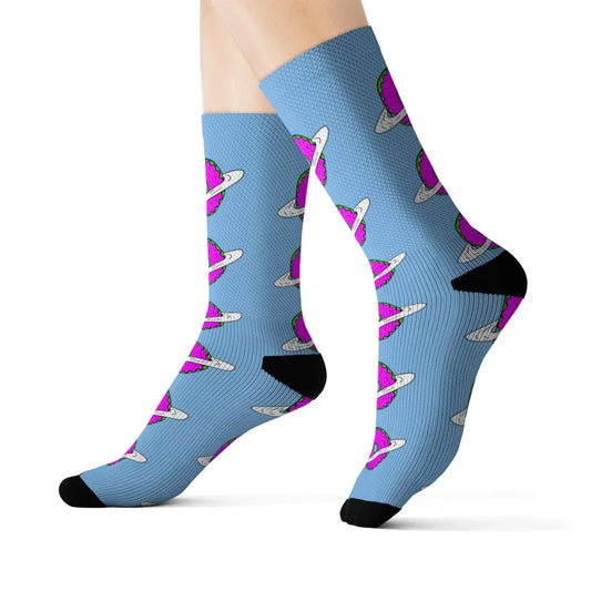 Space Donut's Socks – Premium Dress Socks for Office & Formal Wear Yellow Pandora