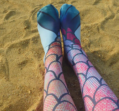 Mermaid Sock – Everyday Comfortable Casual Socks Cerise Max