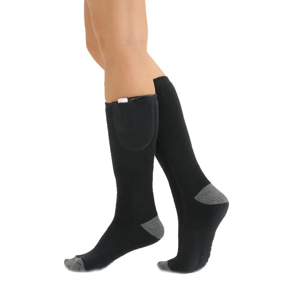 Winter Warm Adjustable Men Women Electric Battery Foot Warmer Socks SP – Performance Athletic Socks for Active Wear Pink Iolaus
