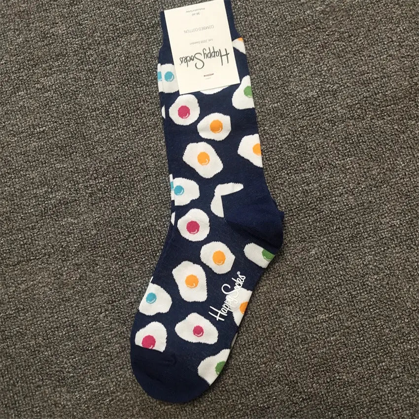 Mid-High Tube Trendy Socks Couple Cotton Sock – Romantic Socks for Couples & Special Moments Cerise Max