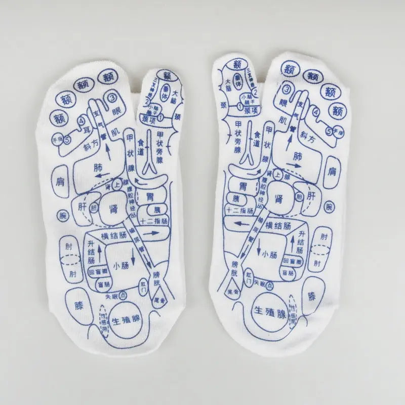 Massage Relieve Tired Feet Socks Acupressure Foot Massager Reflexology Socks Foot Point Sock Foot Point Tool Physiotherapy Sock – Medical Grade Compression Socks for Support Cerise Max