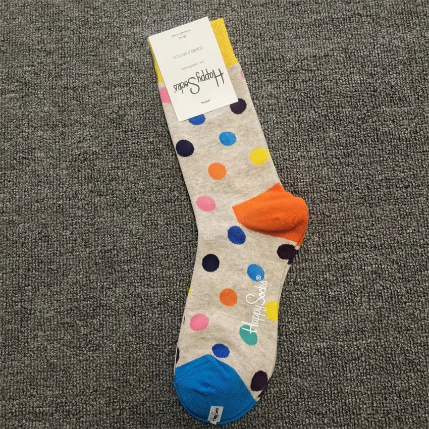 Mid-High Tube Trendy Socks Couple Cotton Sock – Romantic Socks for Couples & Special Moments Cerise Max