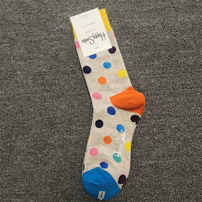 Mid-High Tube Trendy Socks Couple Cotton Sock – Romantic Socks for Couples & Special Moments Cerise Max
