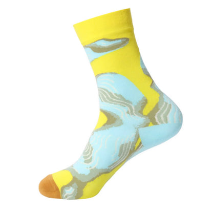Renaissance Men And Women Mid-calf Spring And Autumn Cotton Sock – Bold & Fun Statement Socks Cerise Max