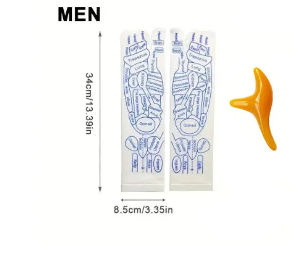 Massage Relieve Tired Feet Socks Acupressure Foot Massager Reflexology Socks Foot Point Sock Foot Point Tool Physiotherapy Sock – Medical Grade Compression Socks for Support Cerise Max